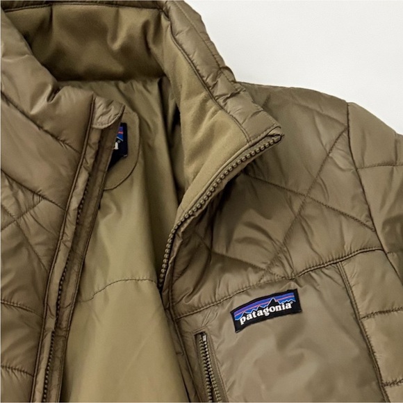Patagonia Jacket Coat Radalie Indulated Parka Sage Khaki size Small - Picture 11 of 15
